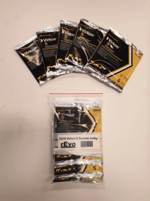 TSK Shop Tauchausrüstung CCR-Diving rEvo Virkon S 5 x 50gr 5 x 50gr